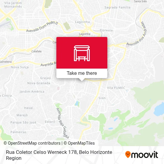 Rua Coletor Celso Werneck 178 map