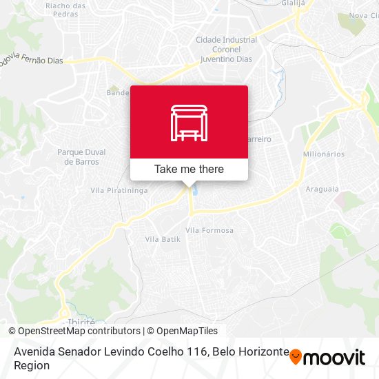 Avenida Senador Levindo Coelho 116 map