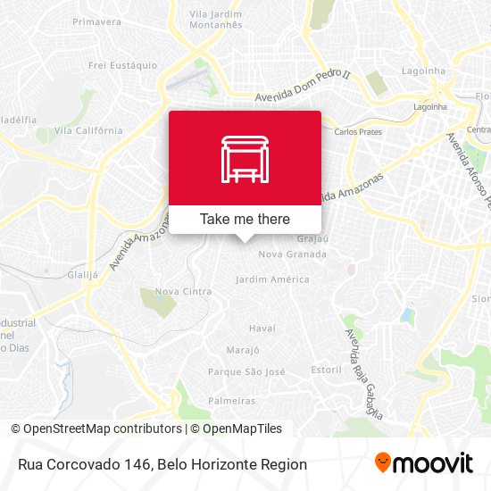 Rua Corcovado 146 map