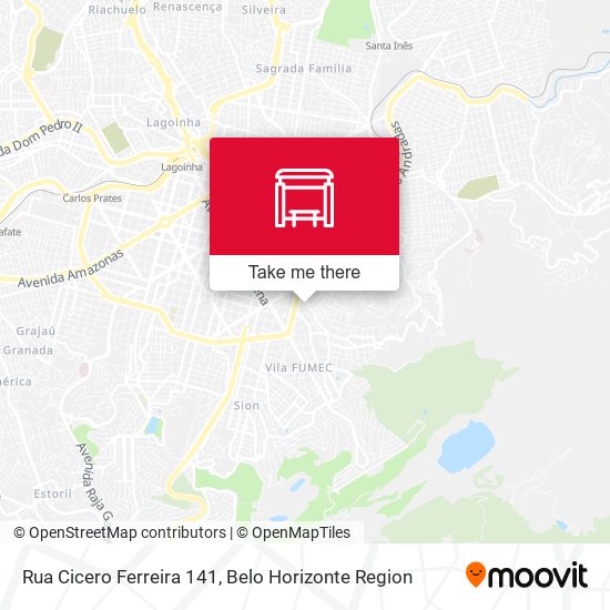 Rua Cicero Ferreira 141 map