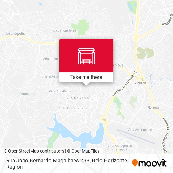 Rua Joao Bernardo Magalhaes 238 map