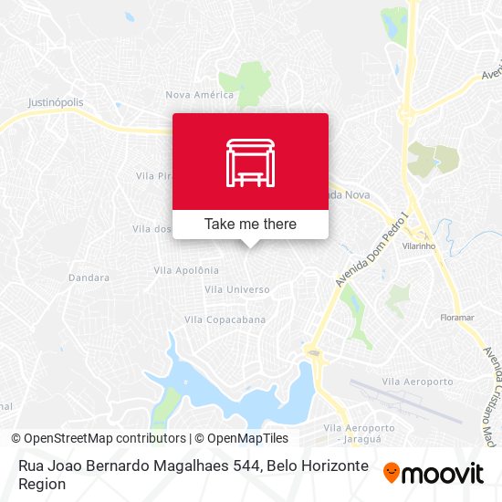 Rua Joao Bernardo Magalhaes 544 map