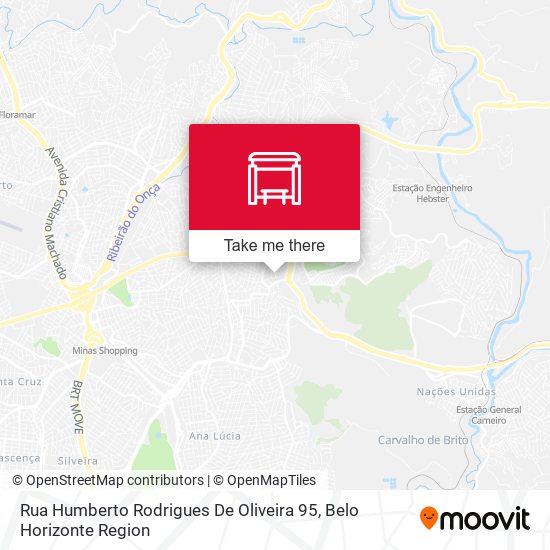 Rua Humberto Rodrigues De Oliveira 95 map