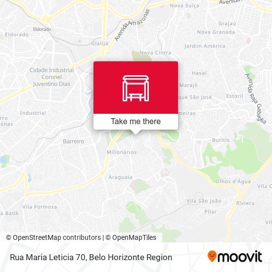 Rua Maria Leticia 70 map