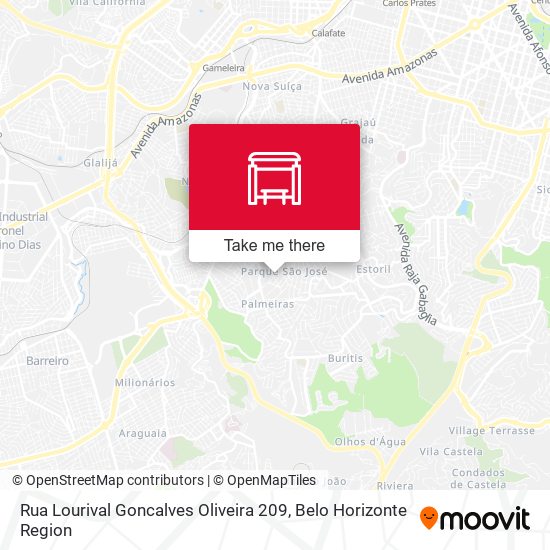 Rua Lourival Goncalves Oliveira 209 map