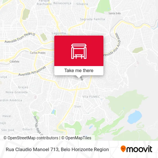 Rua Claudio Manoel 713 map
