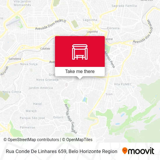 Rua Conde De Linhares 659 map