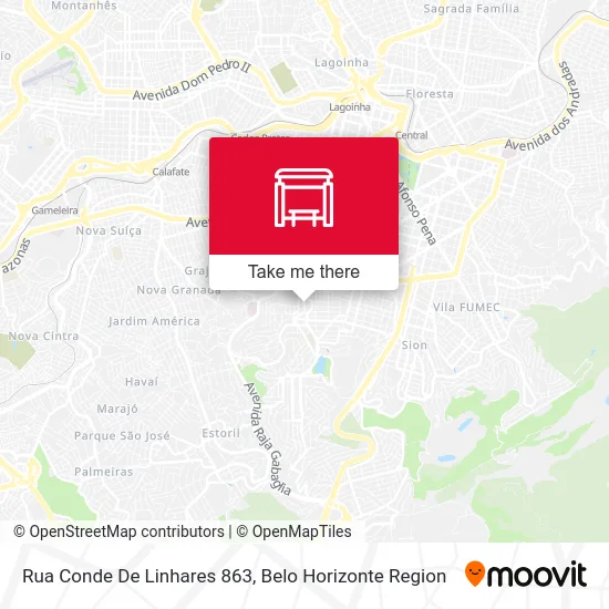 Rua Conde De Linhares 863 map