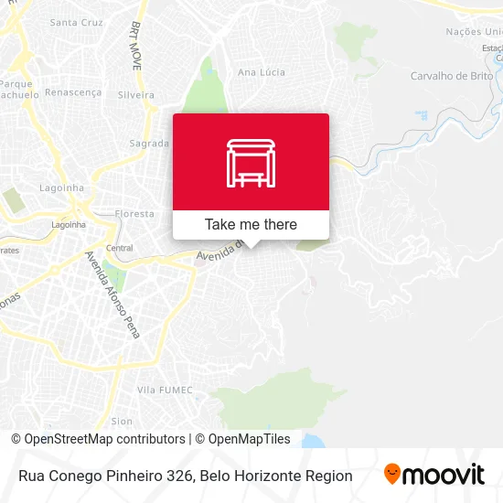 Rua Conego Pinheiro 326 map