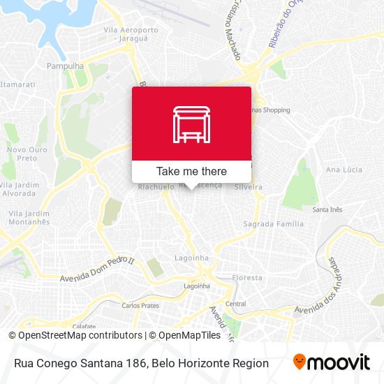 Rua Conego Santana 186 map