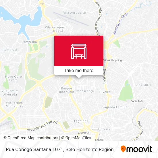 Rua Conego Santana 1071 map