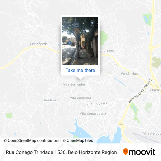 Rua Conego Trindade 1536 map