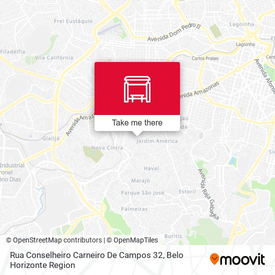 Rua Conselheiro Carneiro De Campos 32 map