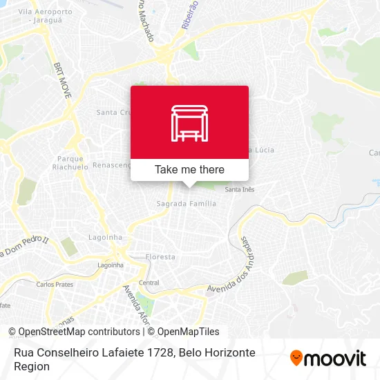 Rua Conselheiro Lafaiete 1728 map