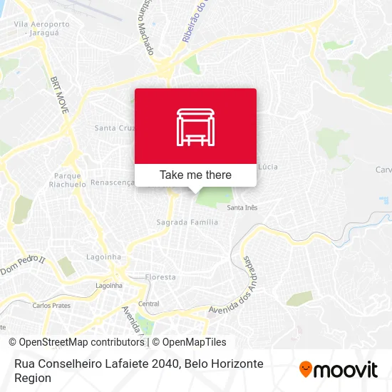 Rua Conselheiro Lafaiete 2040 map