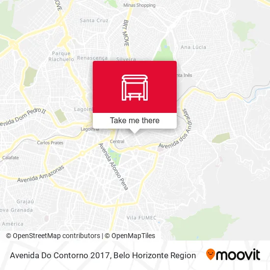 Mapa Avenida Do Contorno 2017