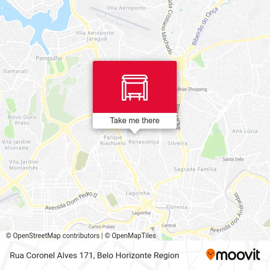 Rua Coronel Alves 171 map