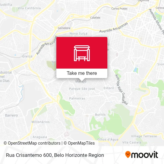 Rua Crisantemo 600 map