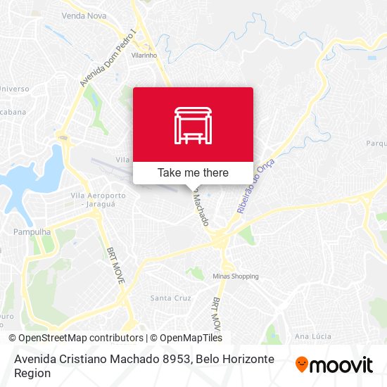 Avenida Cristiano Machado 8953 map