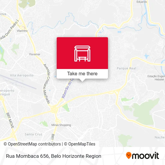 Rua Mombaca 656 map