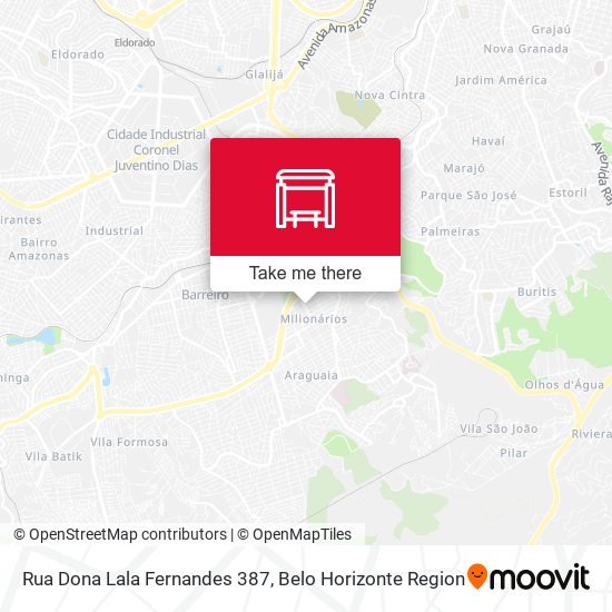 Rua Dona Lala Fernandes 387 map