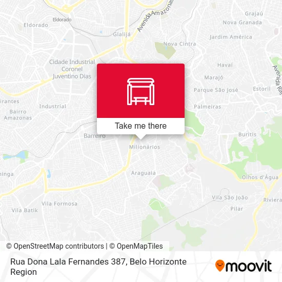 Rua Dona Lala Fernandes 387 map