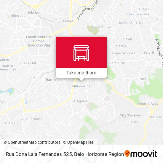 Rua Dona Lala Fernandes 525 map