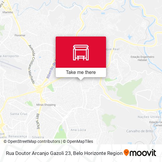 Rua Doutor Arcanjo Gazoli 23 map