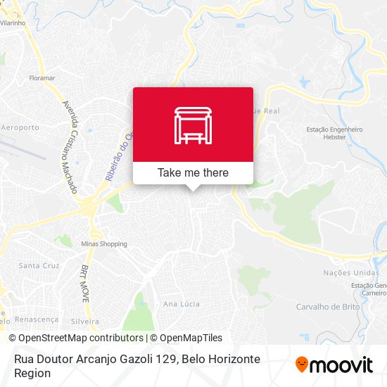 Rua Doutor Arcanjo Gazoli 129 map