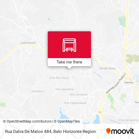 Rua Dalva De Matos 484 map
