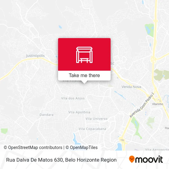 Rua Dalva De Matos 630 map