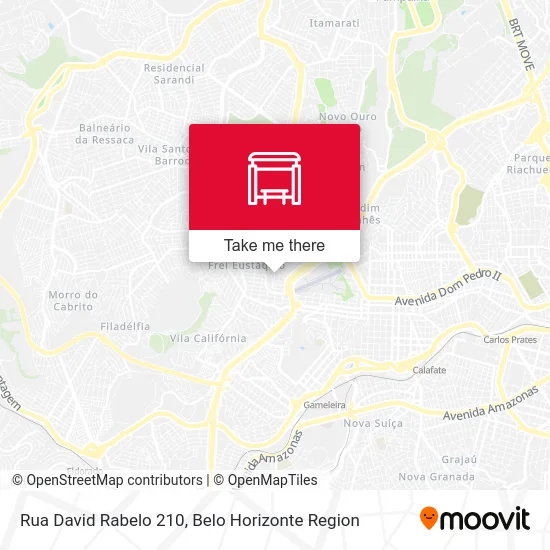 Rua David Rabelo 210 map