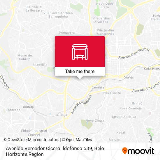 Avenida Vereador Cicero Ildefonso 639 map