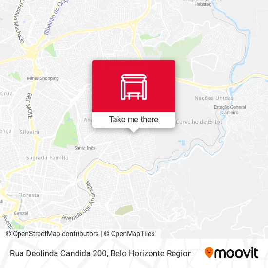 Rua Deolinda Candida 200 map