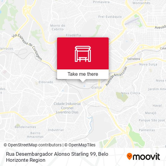 Rua Desembargador Alonso Starling 99 map