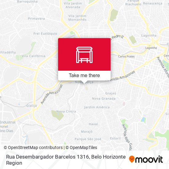 Rua Desembargador Barcelos 1316 map