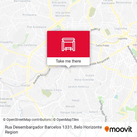 Rua Desembargador Barcelos 1331 map