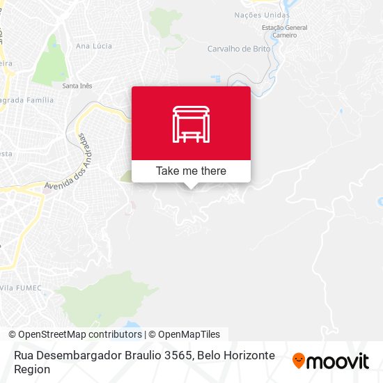 Rua Desembargador Braulio 3565 map