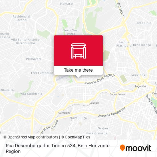 Rua Desembargador Tinoco 534 map