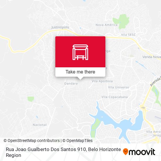 Rua Joao Gualberto Dos Santos 910 map