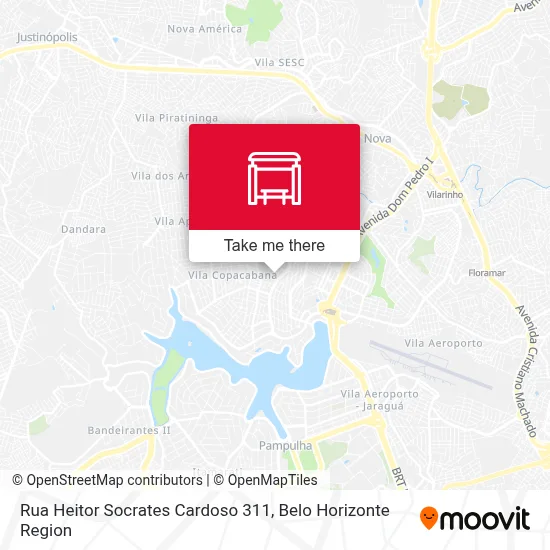 Rua Heitor Socrates Cardoso 311 map