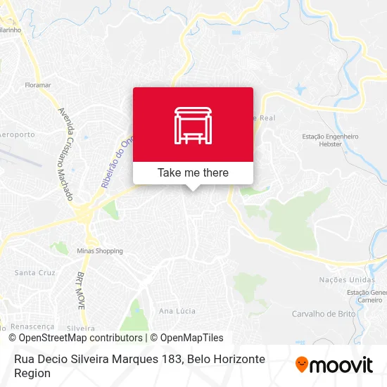 Rua Decio Silveira Marques 183 map