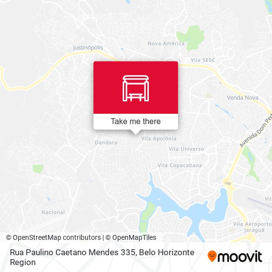 Rua Paulino Caetano Mendes 335 map