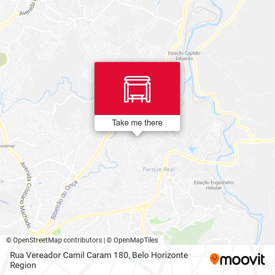 Rua Vereador Camil Caram 180 map