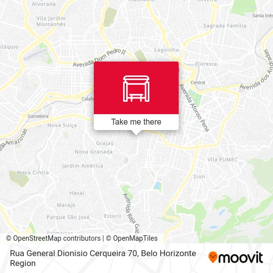 Rua General Dionisio Cerqueira 70 map