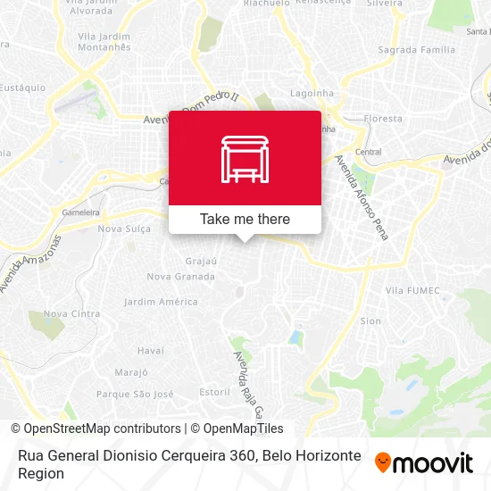 Rua General Dionisio Cerqueira 360 map