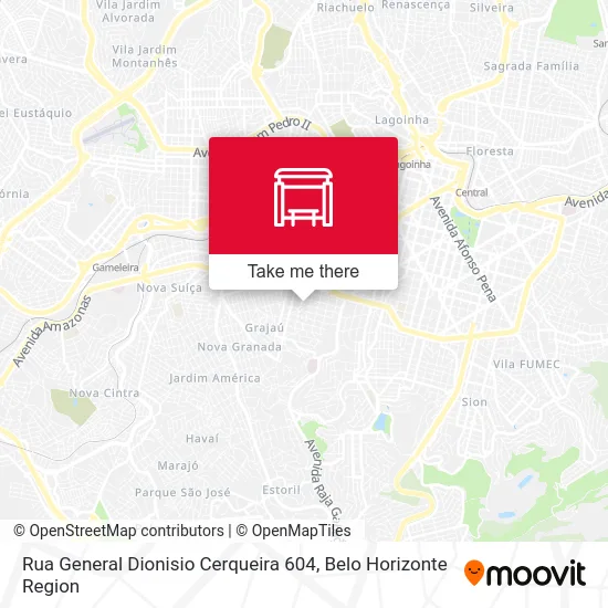 Rua General Dionisio Cerqueira 604 map