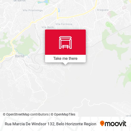 Rua Marcia De Windsor 132 map