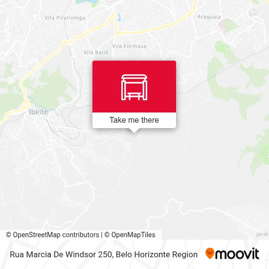 Rua Marcia De Windsor 250 map