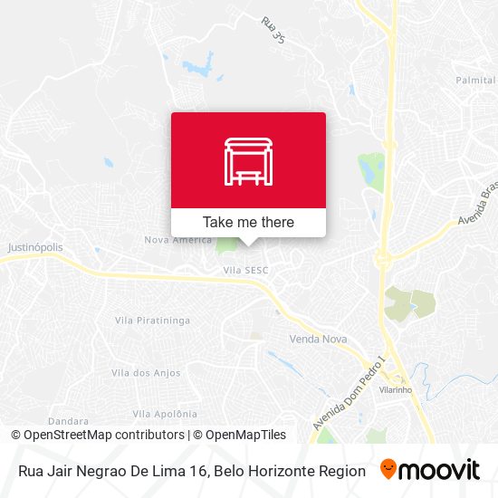 Rua Jair Negrao De Lima 16 map